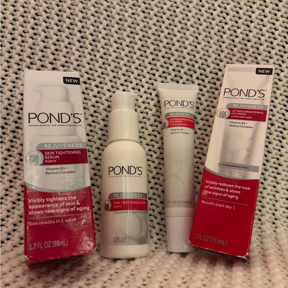 BNIB Ponds Serum and Eye Cream bundle set